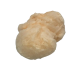 Golden caramel-flavored cotton candy spun using Colorwayz Caramel Cotton Candy Sugar, made with natural food coloring and free from artificial dyes