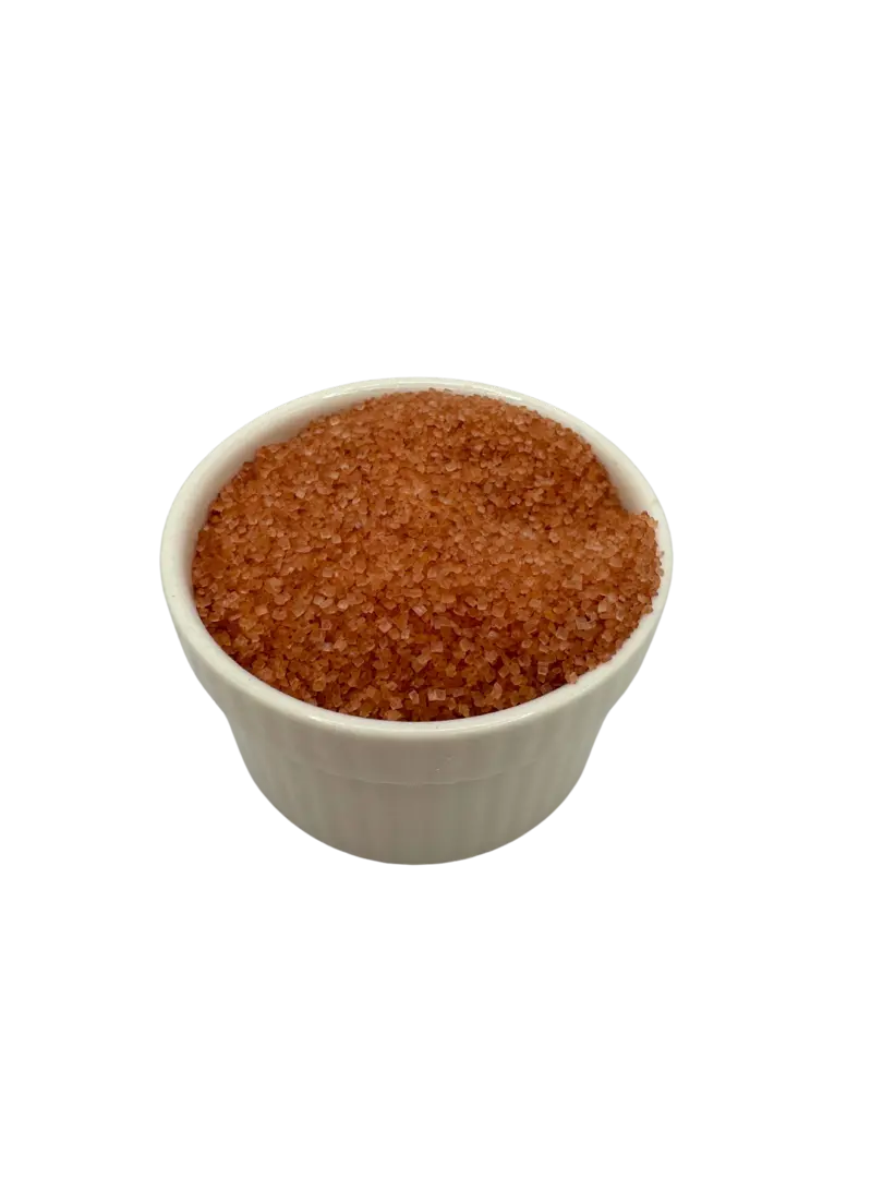 Bowl of Colorwayz Caramel Cotton Candy Sugar, featuring natural caramel flavor and vibrant color, perfect for making dye-free cotton candy.