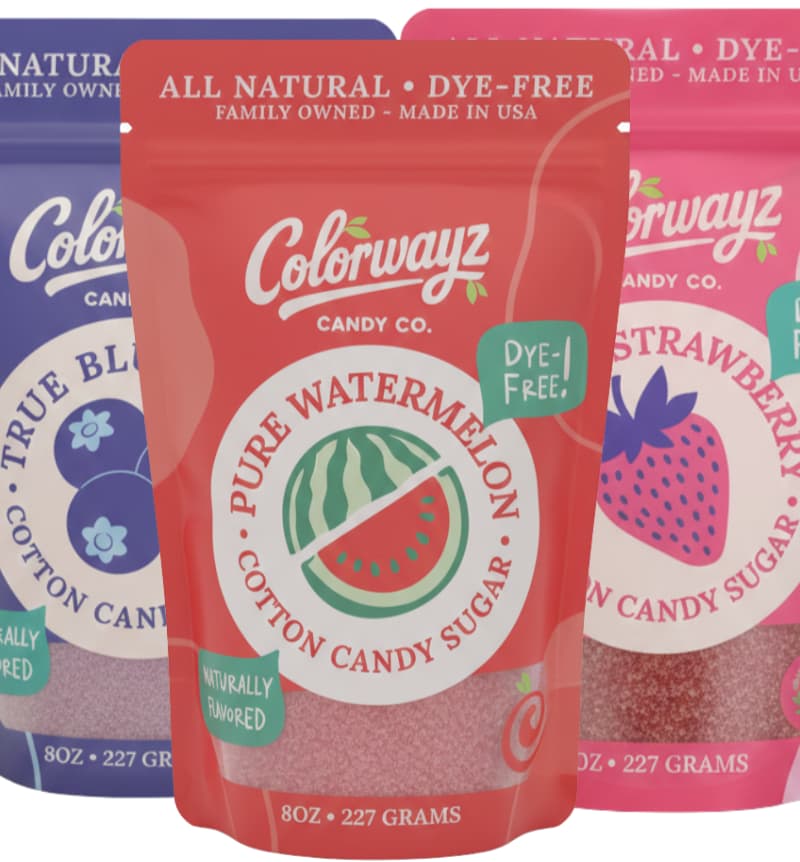 Colorwayz Cotton Candy Sugar 8oz
