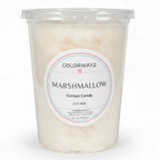 Colorwayz Marshmallow cotton candy, dye-free cotton candy made with natural marshmallow flavor